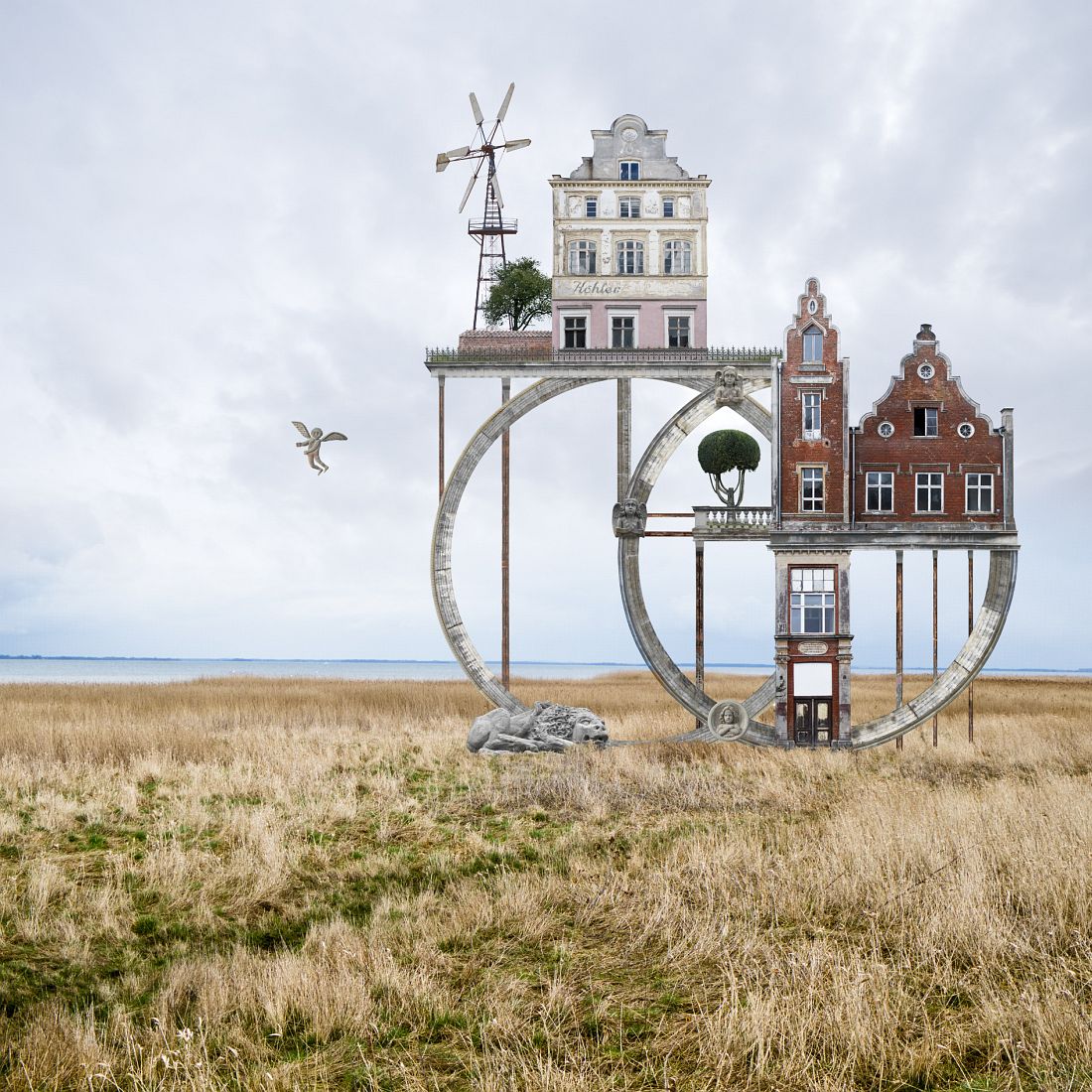 Matthias Jung: Surreale Architecture Ringschloss-klein