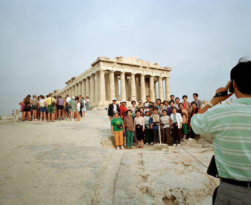 GREECE. Athens. Acropolis. From 'Small World'. 1991.