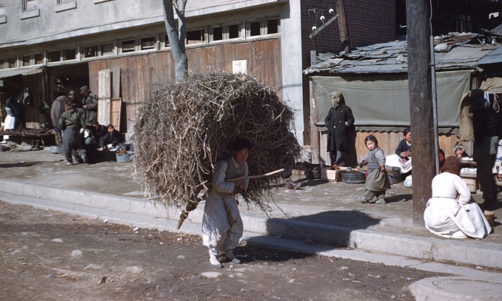 Seoul during the winter 1952 (Korean War period)