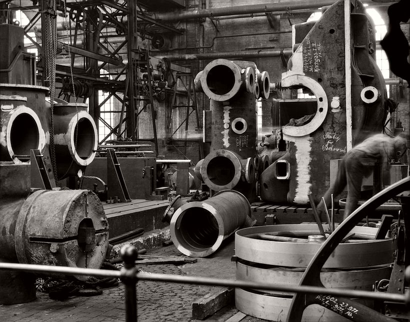 Factory floor, Borsig Locomotive Works, Berlin, 1928