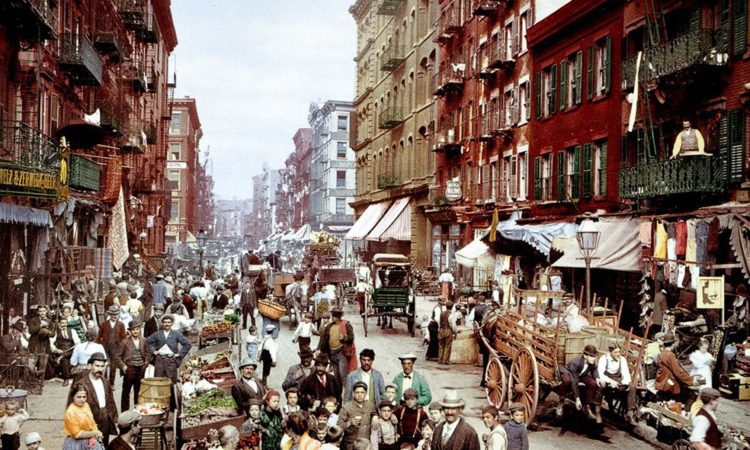 Photochroms of New York City from 1900s