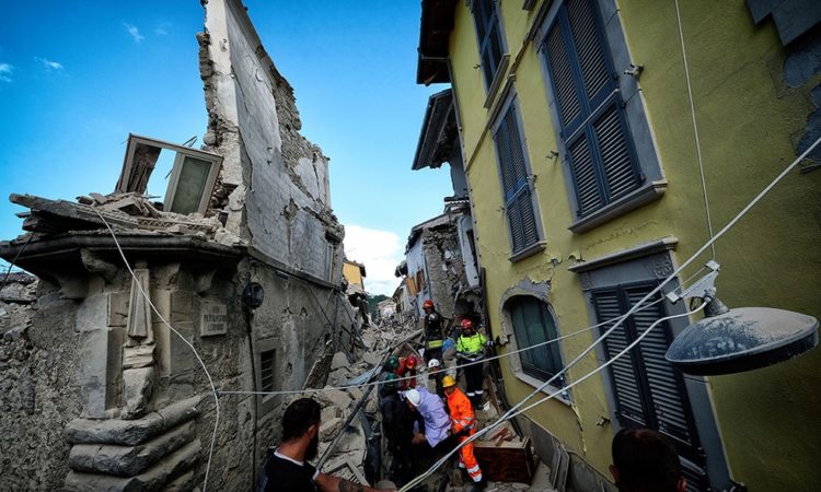 Alberto Cicchini: Earthquake Center Italy